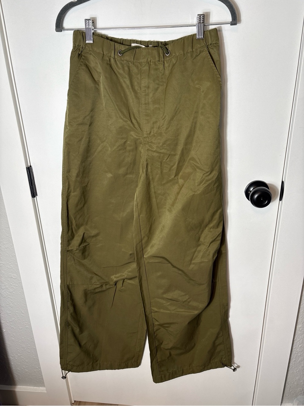 Gropcore Hiking Culture Kings NWT Olive Parachute Utility Pants XS Streetwear